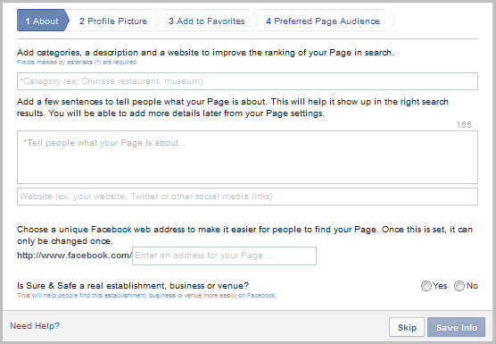 Facebook Fan Page Profile
