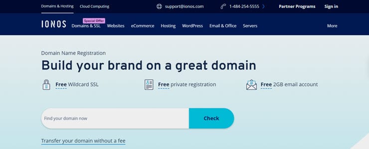 IONOS Domains