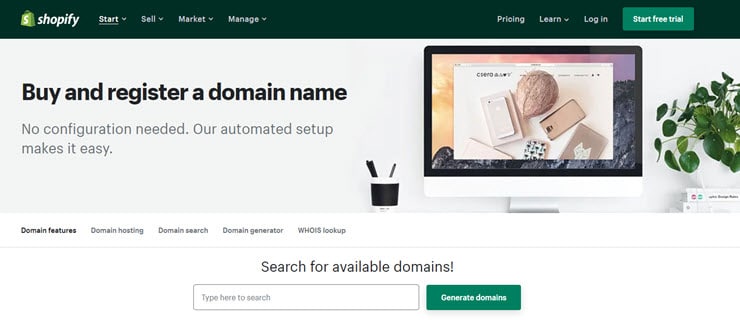 Shopify Domains