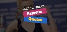 Quotes by Ruth Langmore SB Image