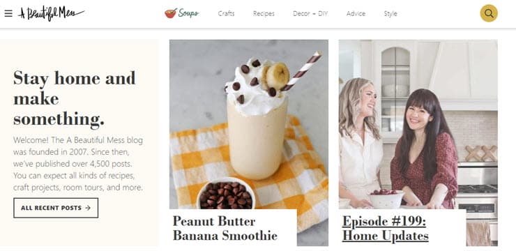 Learn how to create content like Elsie Larson's website by emulating their best content writing strategies.
