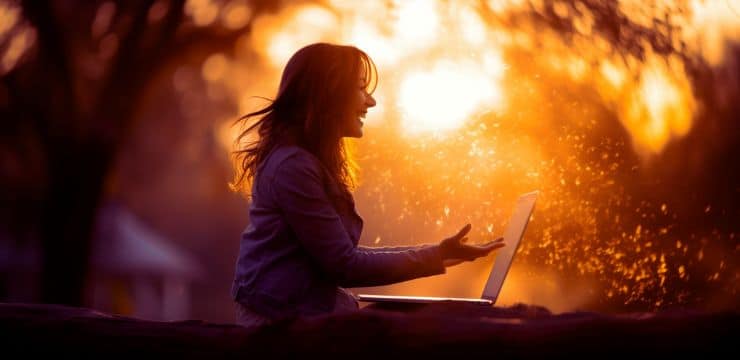 SEO writing involves researching keywords, decoding search intent, crafting compelling content, sprinkling in LSI terms, optimizing meta tags, and more!