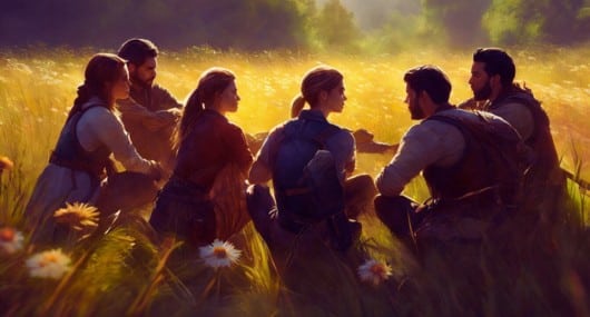 We learn that when you start losing stuff, it's the beginning of gaining something precious.