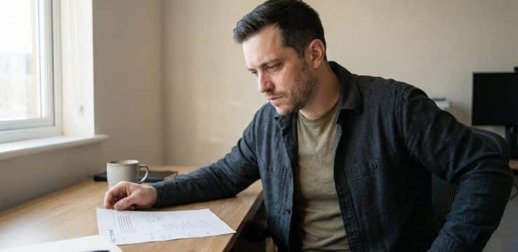 The Truth About Scalable SEO Agility Writer review morning scene with structured fact sheet for SEO content creation