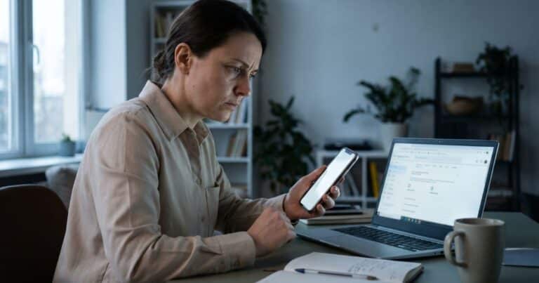 Local business owner checking Google Business Profile after setup with no results or increase in local search visibility